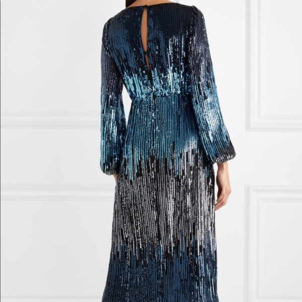 Rixo coco ombre sequin dress outlet