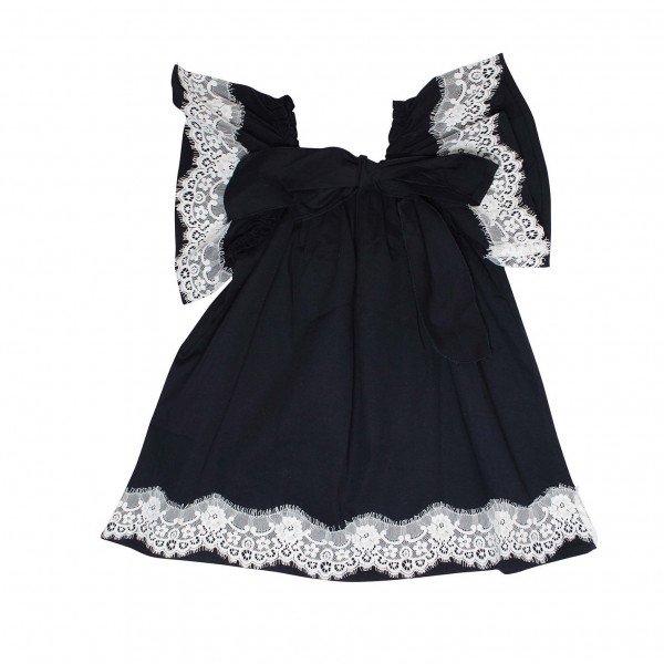 Derhy Kids Lace Detailed Dress