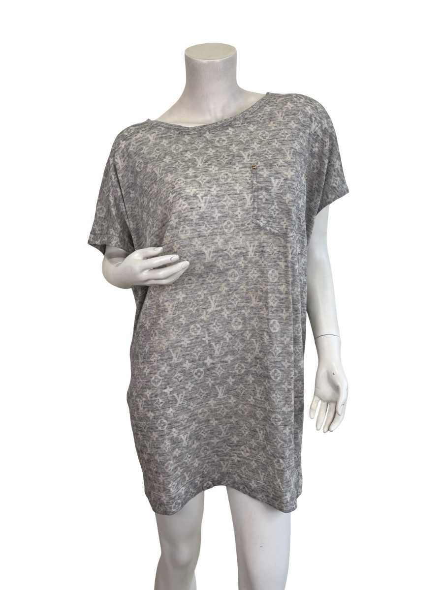 Louis Vuitton Monogram Grey T-Shirt