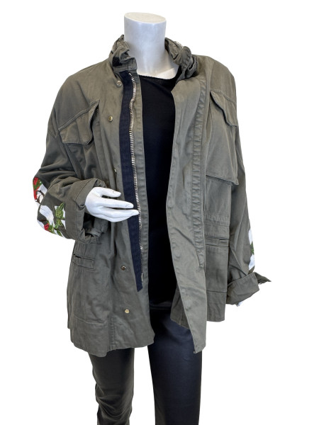 Off-White Off-White Khaki field jacket