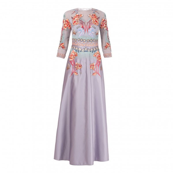 Temperley London Porcelain Flared Dress