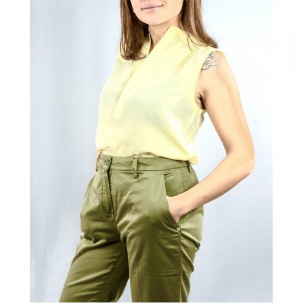 Ralph Lauren Sleeveless Silk Top