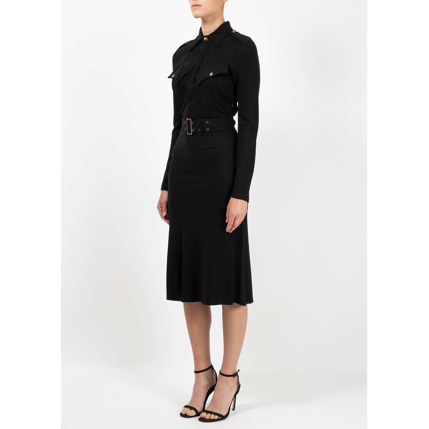 Jean Paul Gaultier Military Style Dress