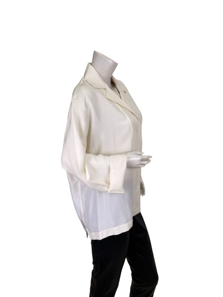 Loewe White Silk Shirt