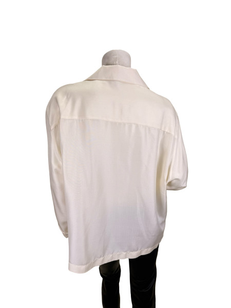 Loewe White Silk Shirt