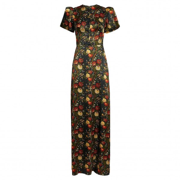 The Vampire's Wife Floral Confessional Dress