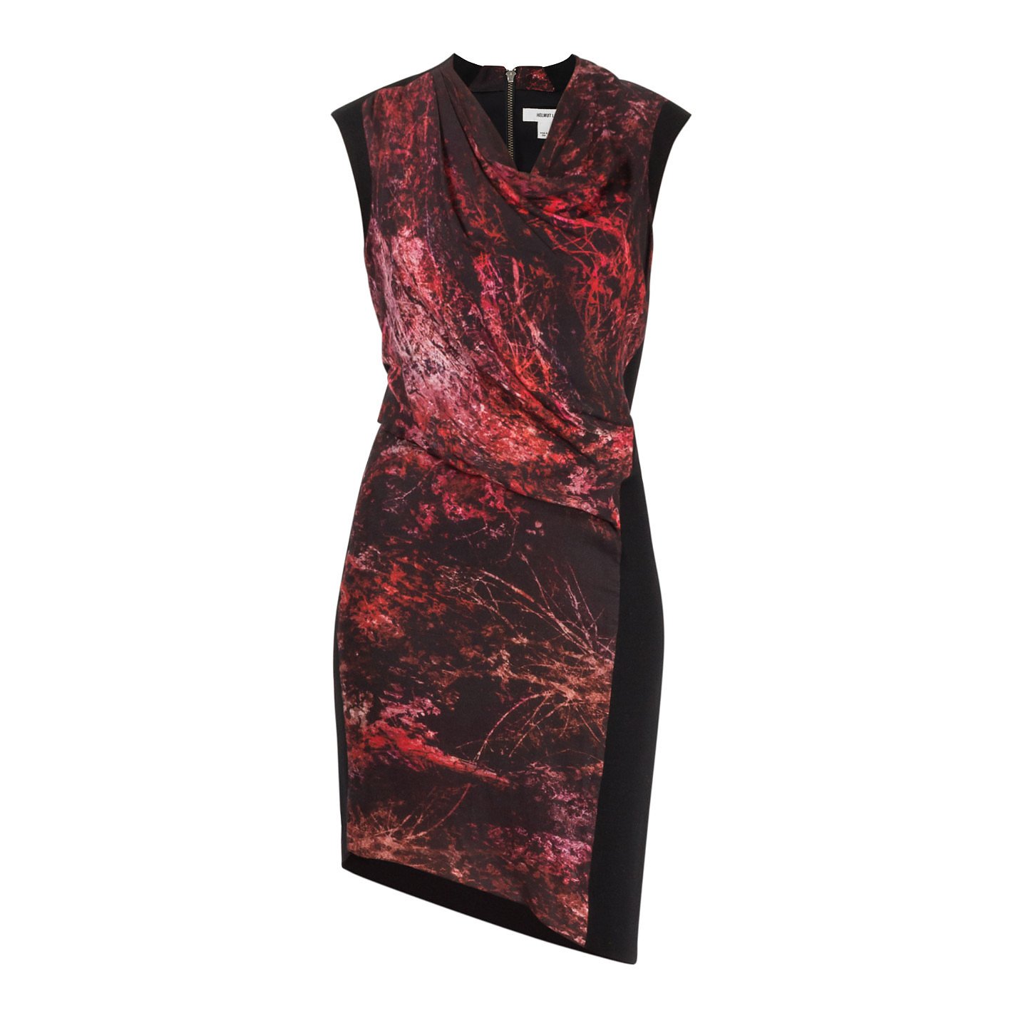 HELMUT LANG Graphic Print Dress