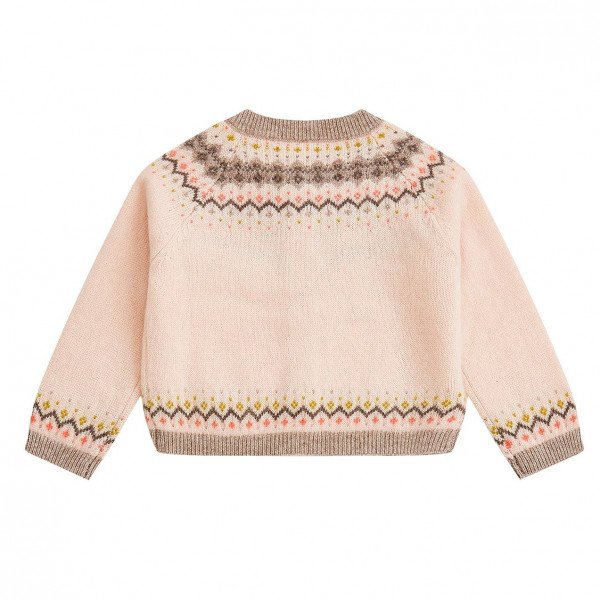Marie-Chantal Francoise Fair Isle Cardigan