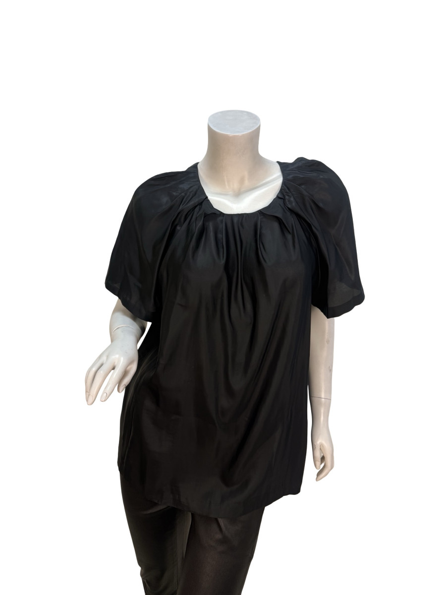 Marni Black Pleated Blouse