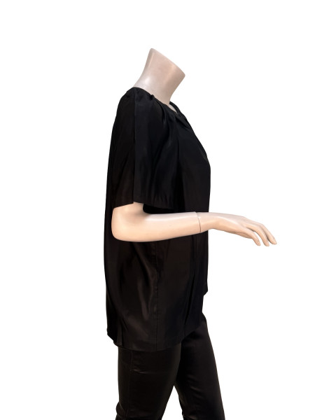 Marni Black Pleated Blouse