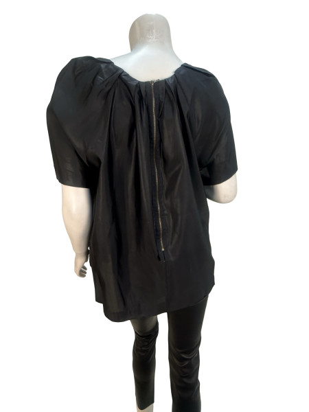 Marni Black Pleated Blouse