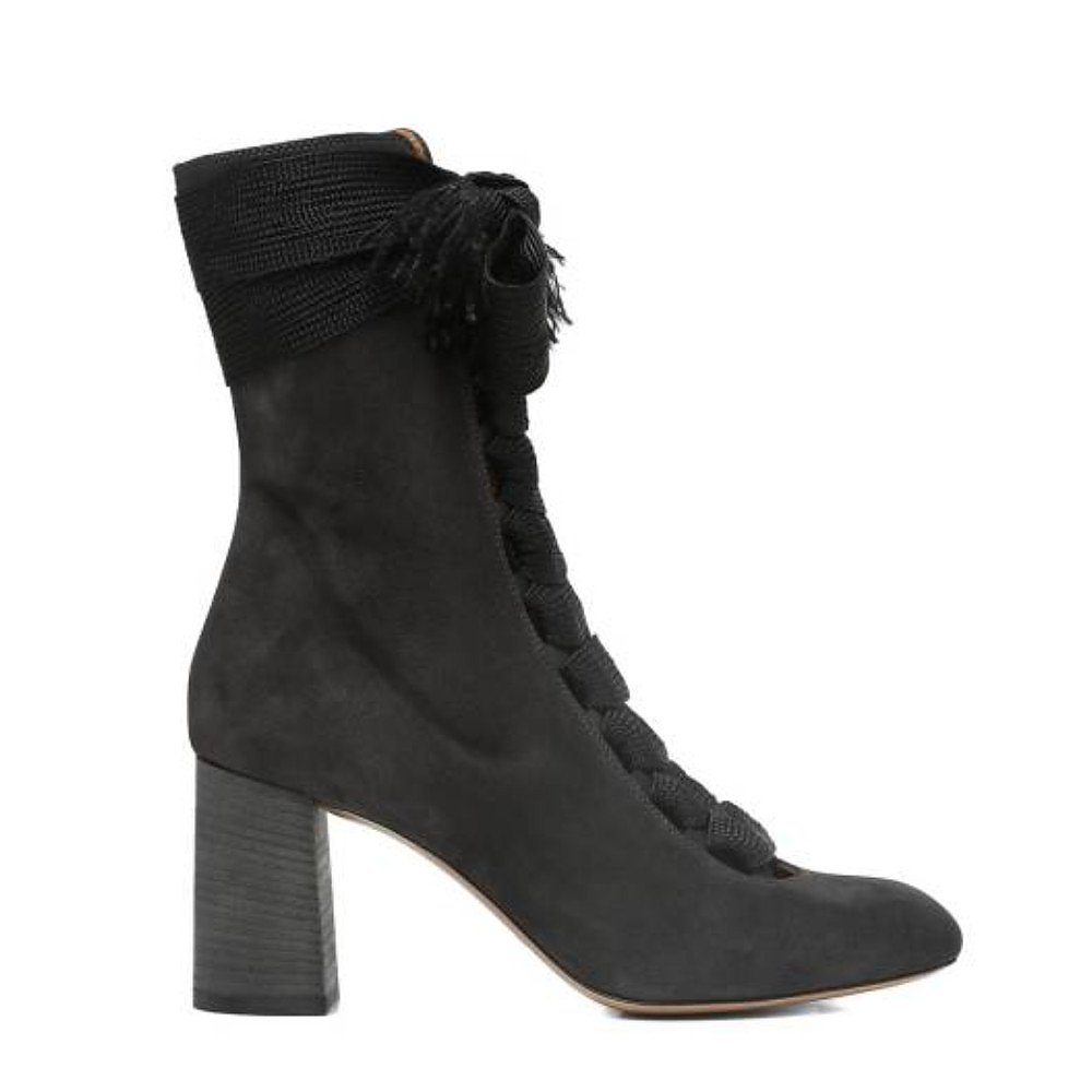 Chloé Harper Suede Ankle Boots