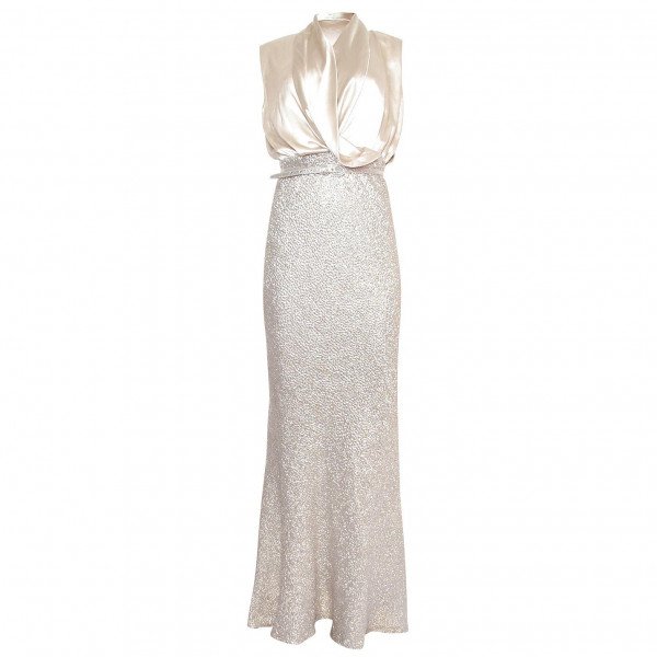 Oscar de la renta silk dress new arrivals