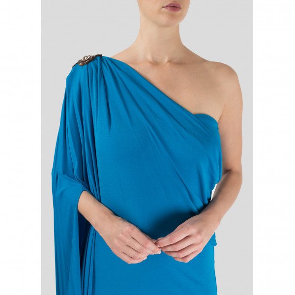 Ashley Isham One-Shoulder Dress