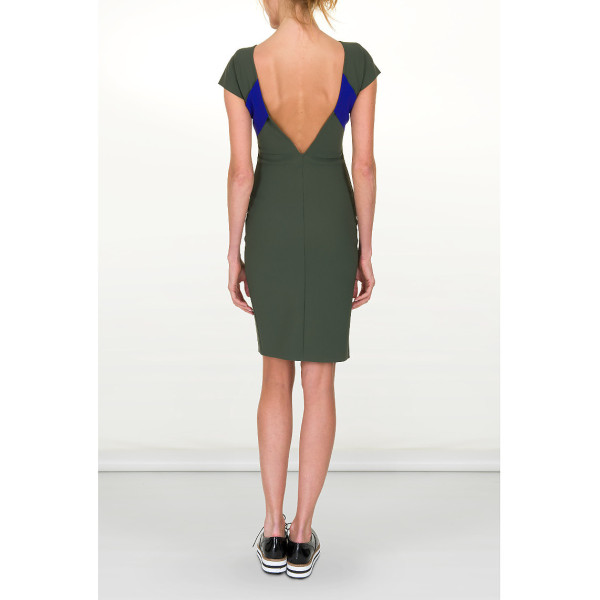 SDress Dana Dress Green/violet