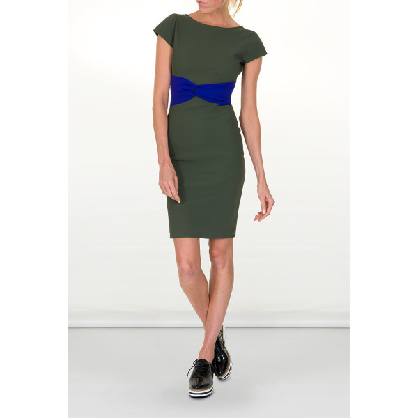 SDress Dana Dress Green/violet