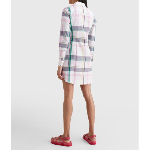 Tommy Hilfiger Prep Crest Check Shirt Dress