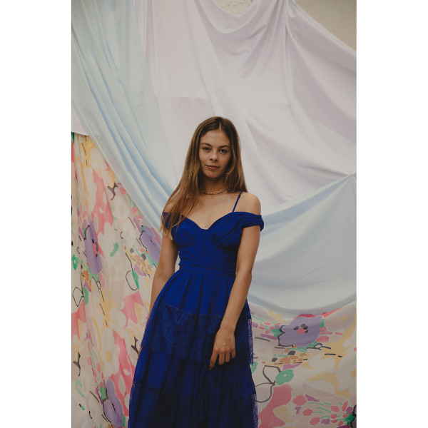 Self-Portrait River Birch Dress