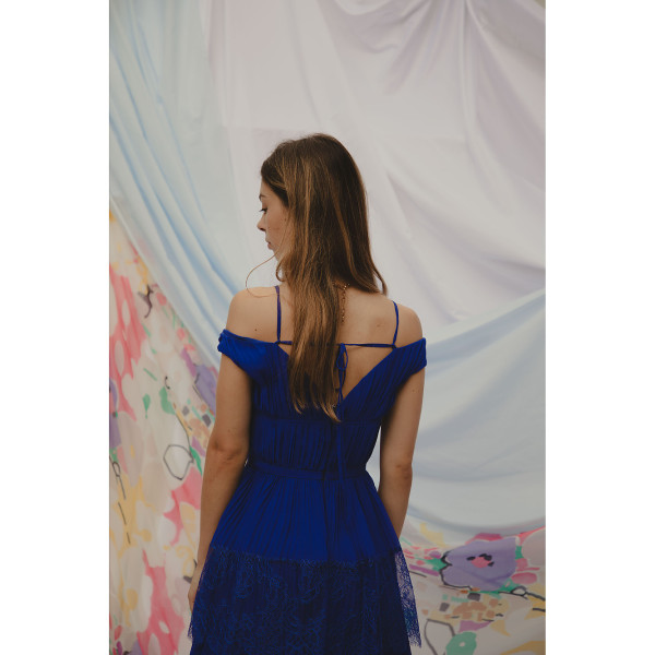 Self-Portrait River Birch Dress