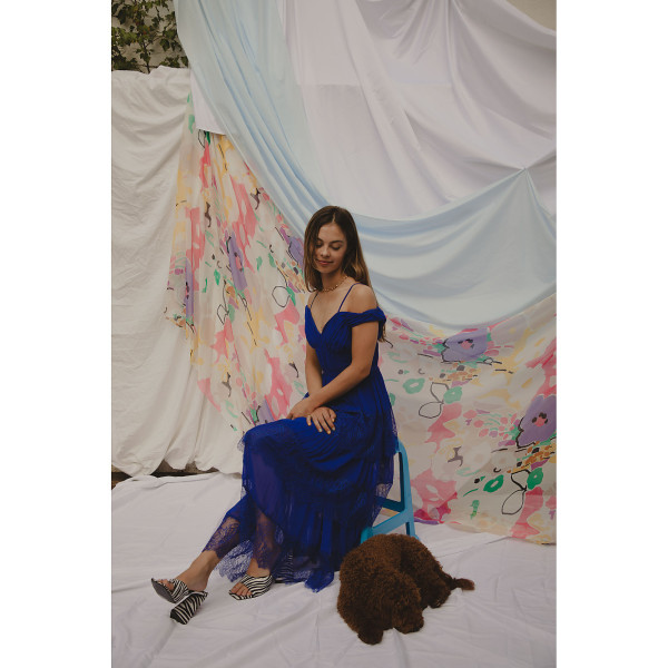 Self-Portrait River Birch Dress