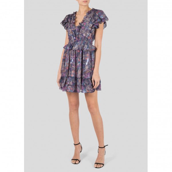 Rebecca Taylor Giverny Fleur Mini Dress