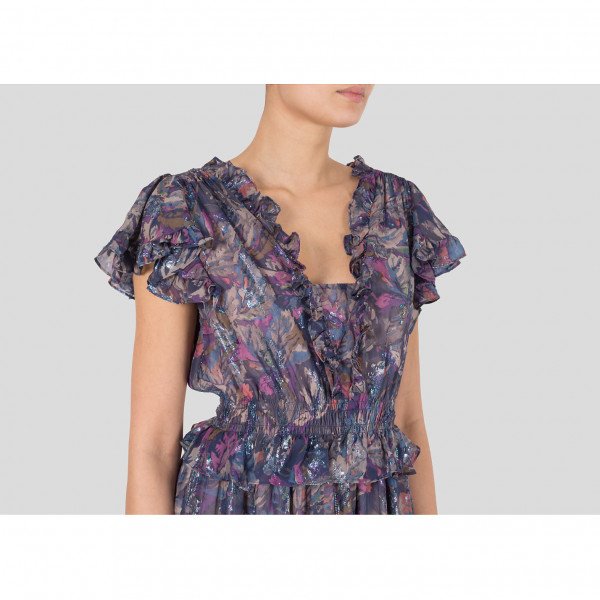 Rebecca Taylor Giverny Fleur Mini Dress