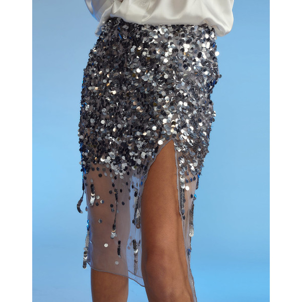 Milly sequin hotsell midi pencil skirt