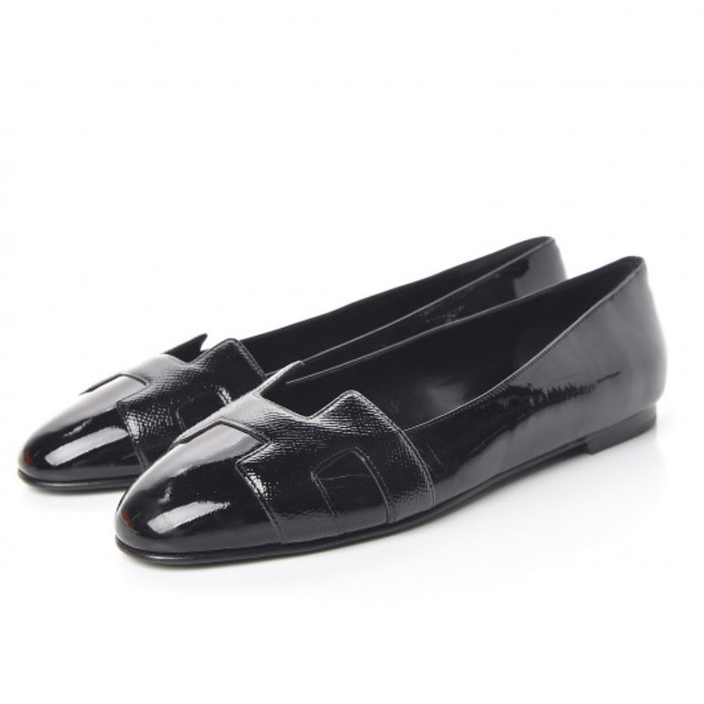 hermes ballet flats