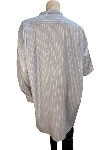 CÉLINE Blue Striped Button Up Shirt
