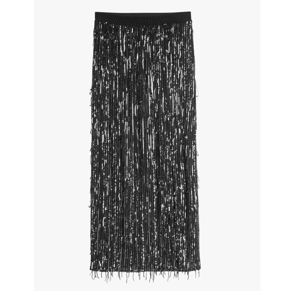 Hush sequin midi skirt top