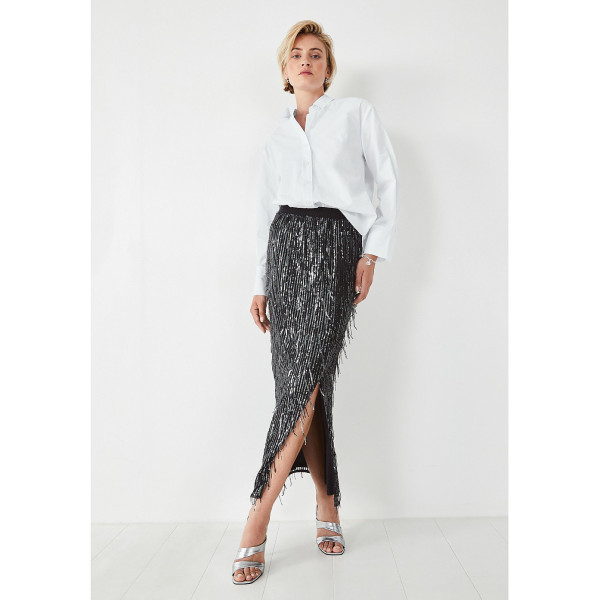 Rent Buy Hush Naomi Sequin Skirt MY WARDROBE HQ