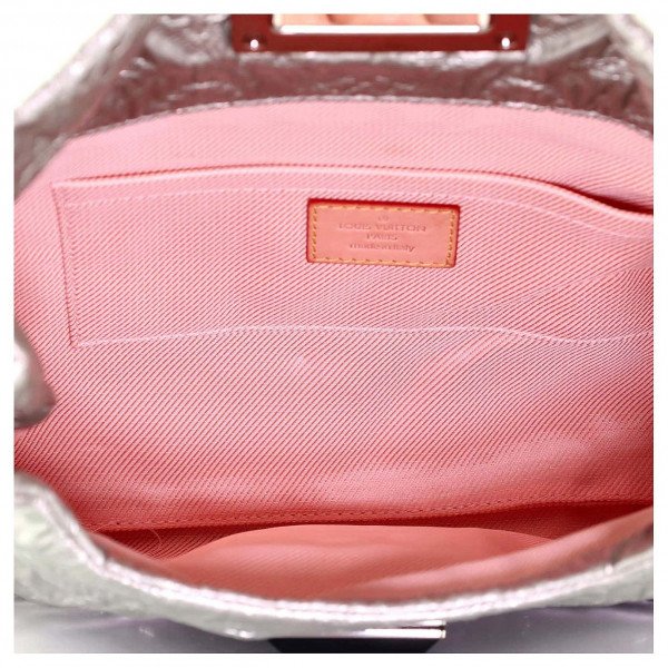 Louis Vuitton Altair Quilted Metallic Monogram Jacquard Clutch