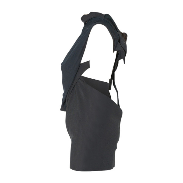 Givenchy Ruched One-Shoulder Mini Dress