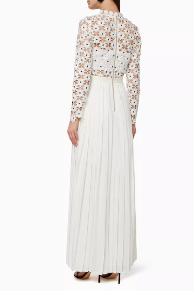 Self-Portrait SELF-PORTRAIT Daisy Lace Maxi Dress