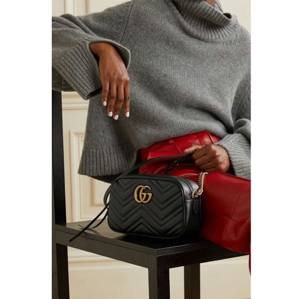 Gucci GG MARMONT SMALL MATELASSÉ SHOULDER BAG