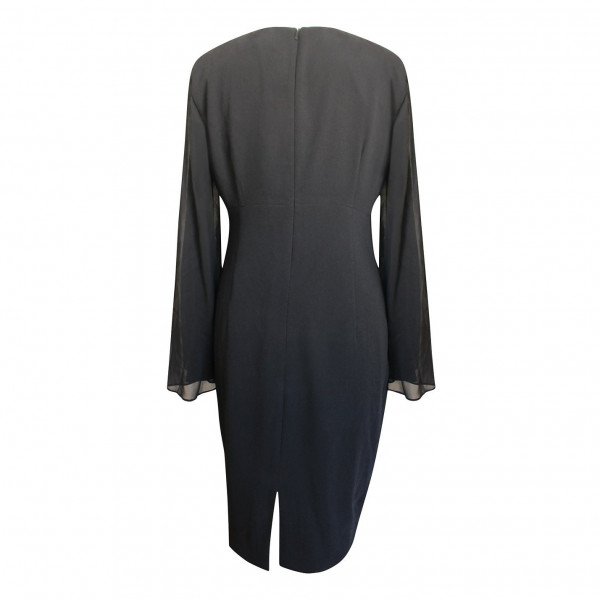 Trina Turk Embellished Chiffon Sheath Dress