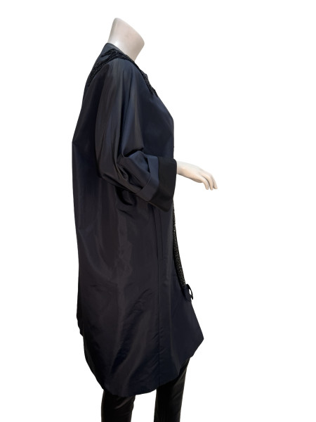 PRADA Re-Edition Embellished Silk Coat