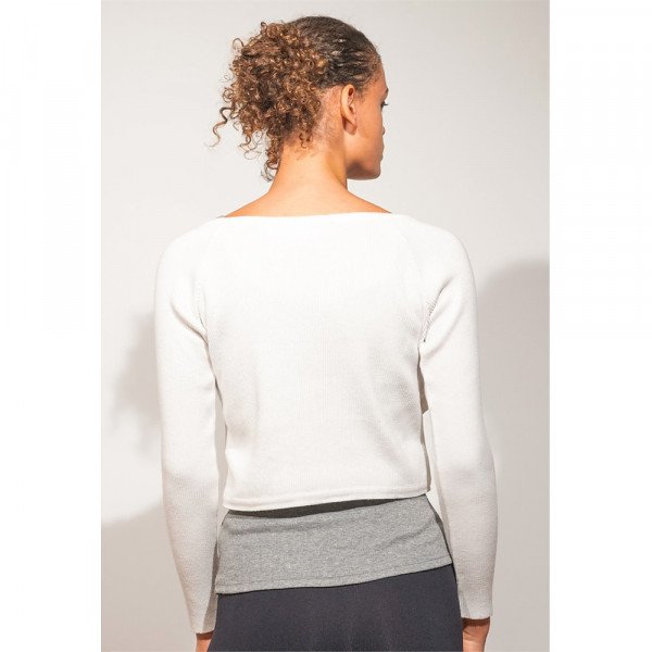 Lola Studio Crossed Knit Top