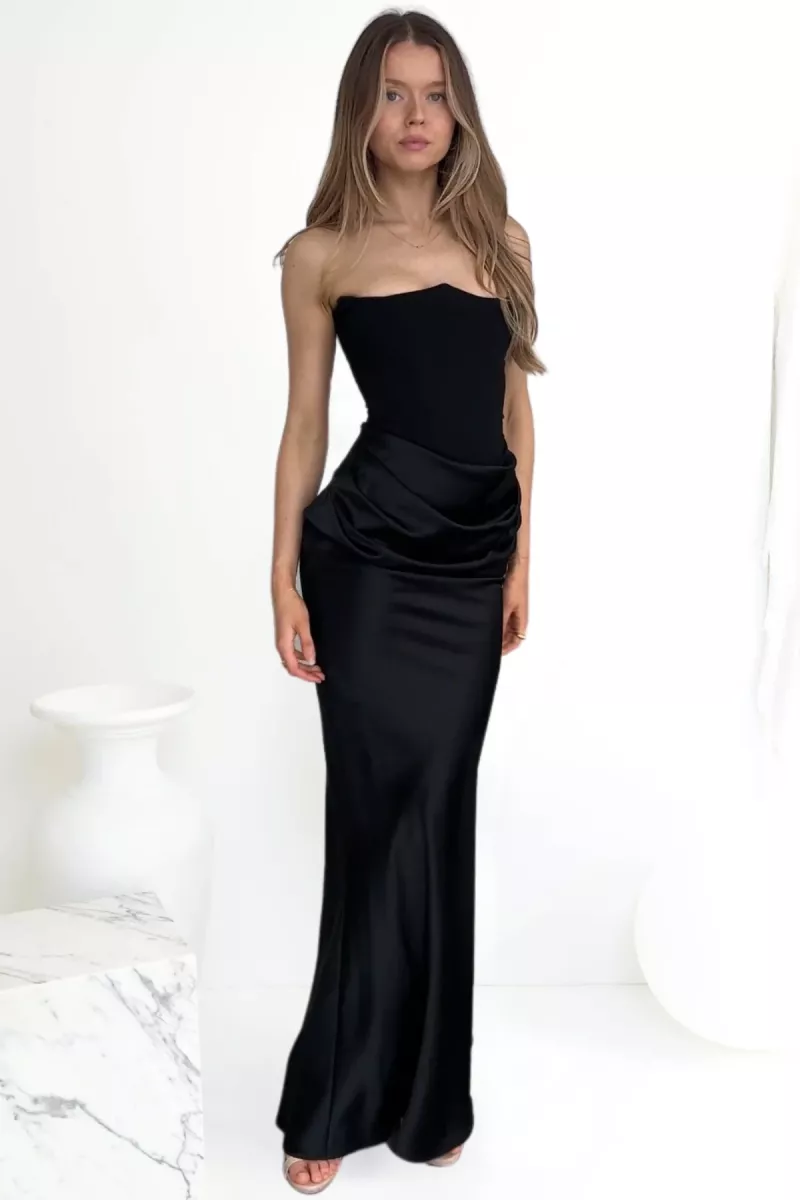 HOUSE OF CB Persefhone Black Dress