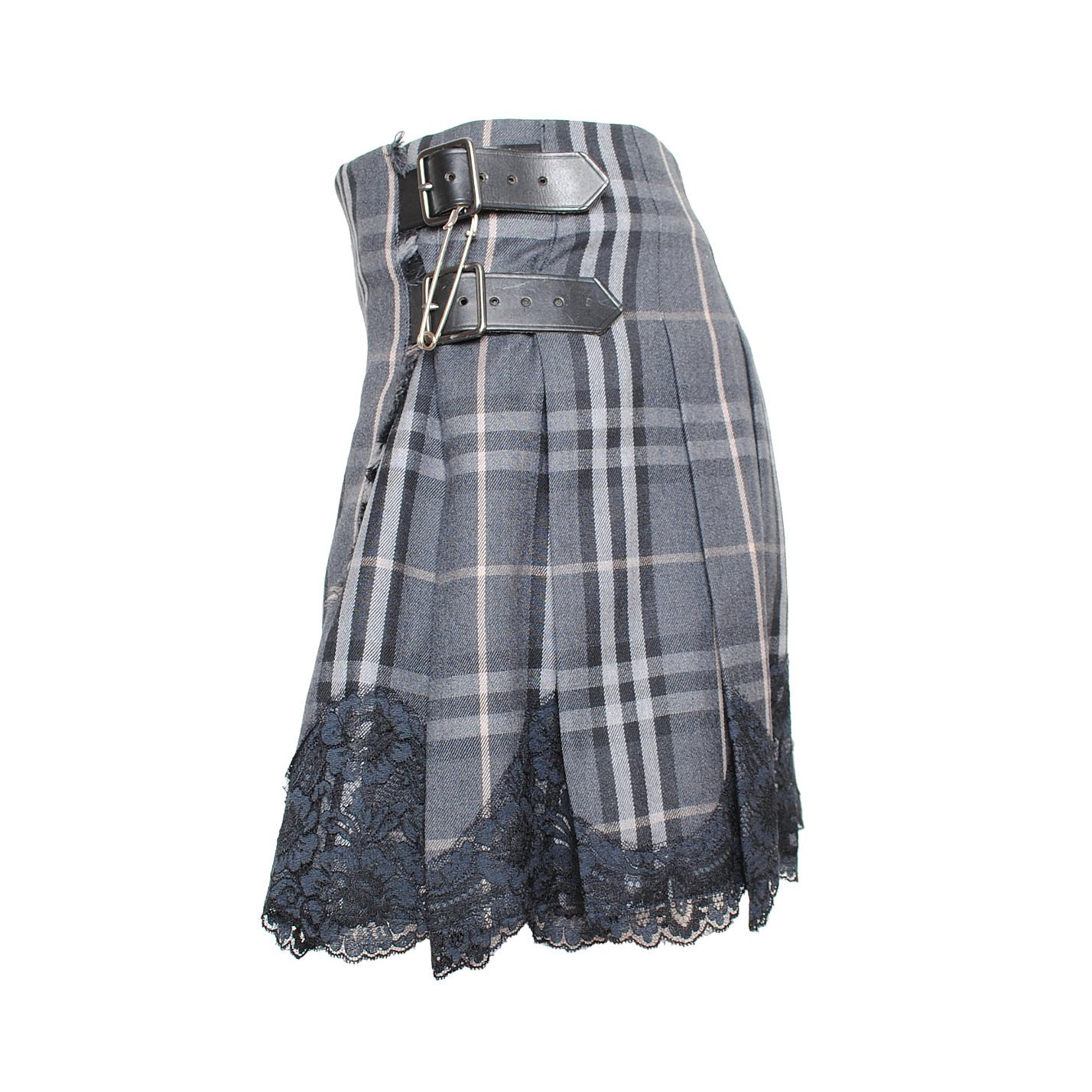 Burberry Tartan Wrap Skirt