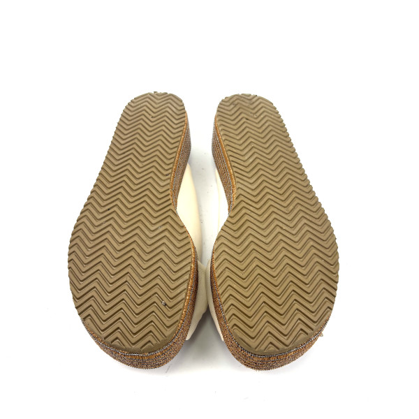 Brunello Cucinelli Brunello Cucinelli Leather Platform Slides