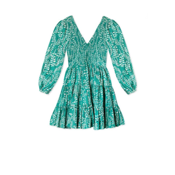 Rixo Sasha Tree Roots Mini Dress