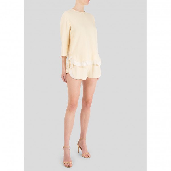 Stella McCartney Ruffle-Trimmed Top & Shorts