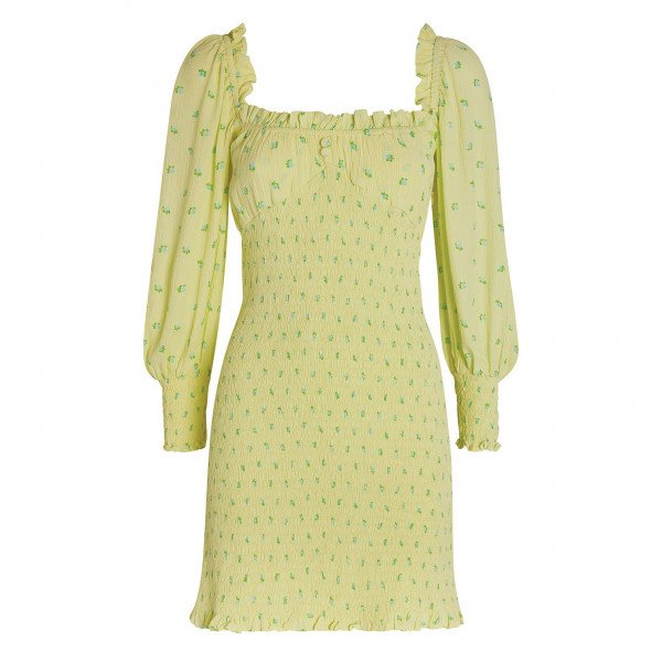 Faithfull The Brand Floral Gombardy Mini Dress