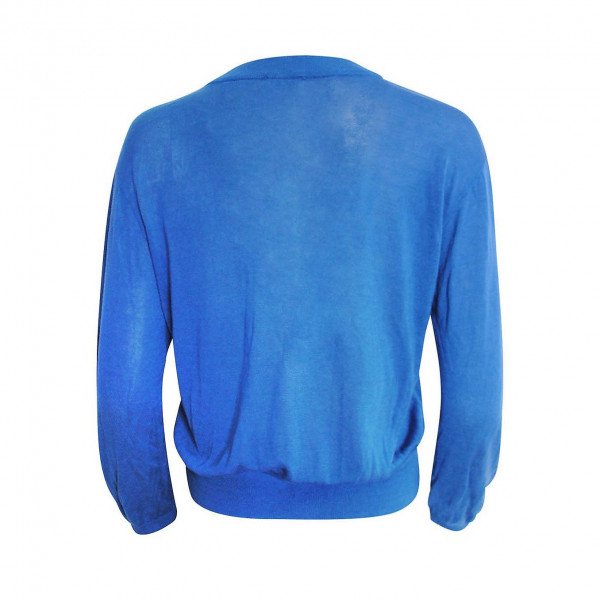 Claudie Pierlot Fine-Knit Sweater With Buttoned Shoulder