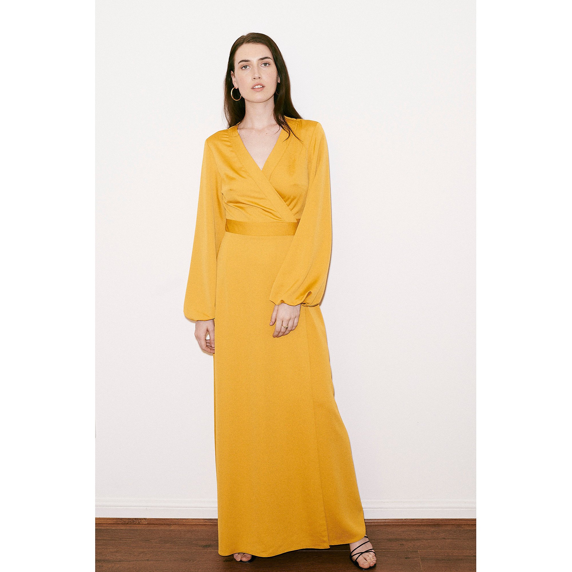 Franks London Patsy Maxi Wrap Dress