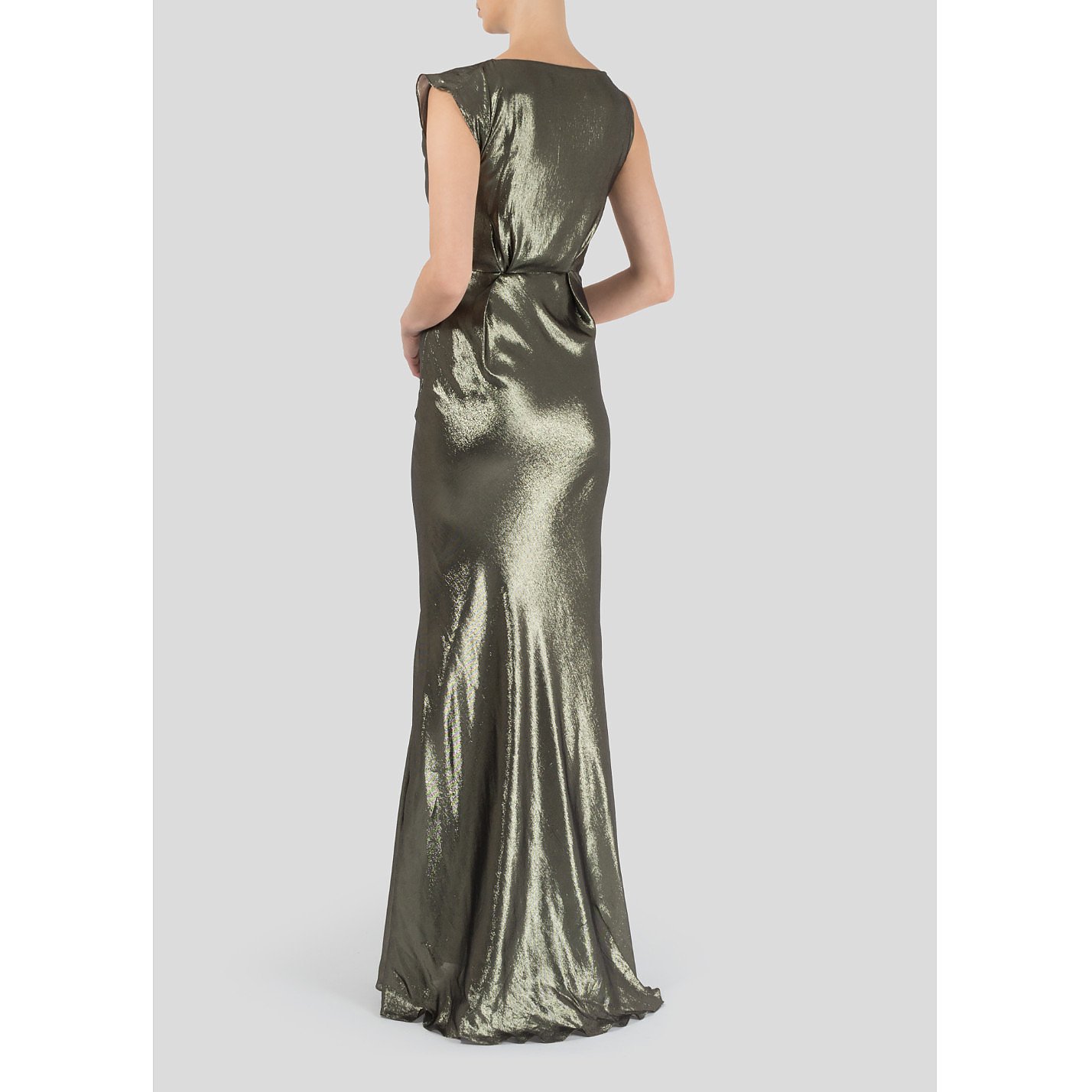 Metallic Gown MY WARDROBE HQ Rent Designer Fashion