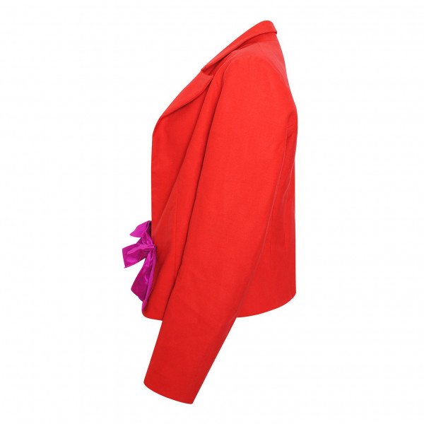 Emilio De La Morena Bow-Detail Blazer