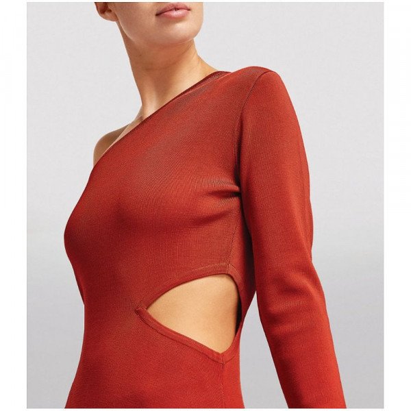 Cult Gaia Zora Knitted Midi Dress