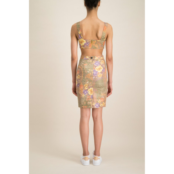 Monique Singh Floral Pencil Skirt
